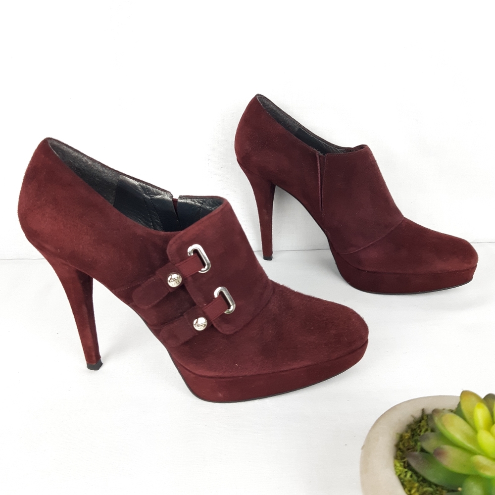 Stuart Weitzman Platform Ankle Booties - image 7